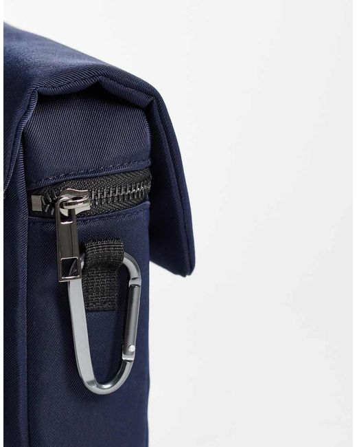 ASOS Blue Tech Crossbody Bag for men