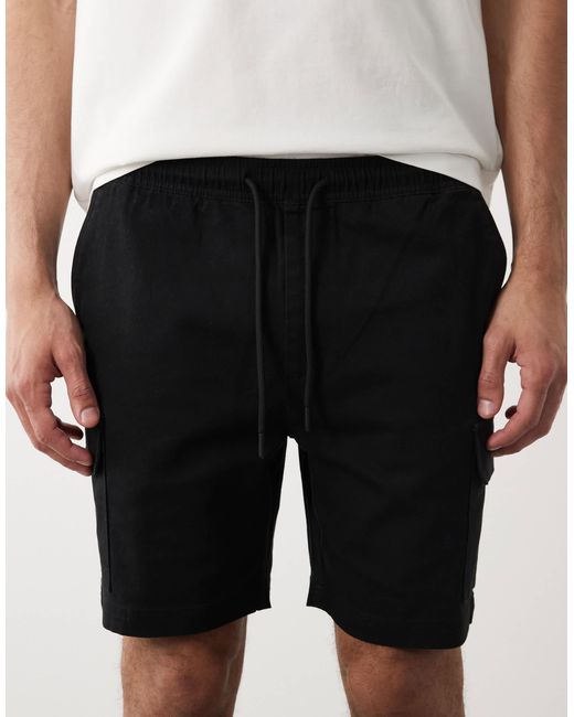 Short cargo Threadbare pour homme en coloris White
