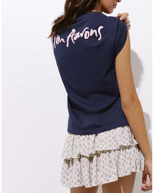 Pull&Bear Blue Slim Aarons T-shirt