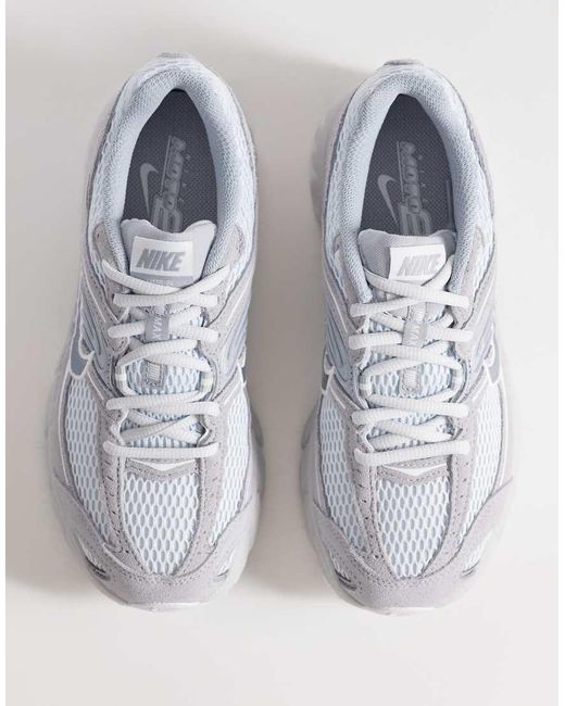Nike Gray Air Max Moto 2K Suede Trainers