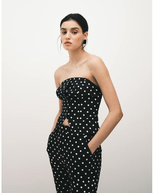 ASOS White Tailored Bandeau