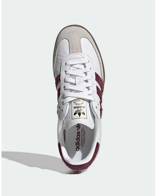 Adidas Originals White Samba Og Trainers