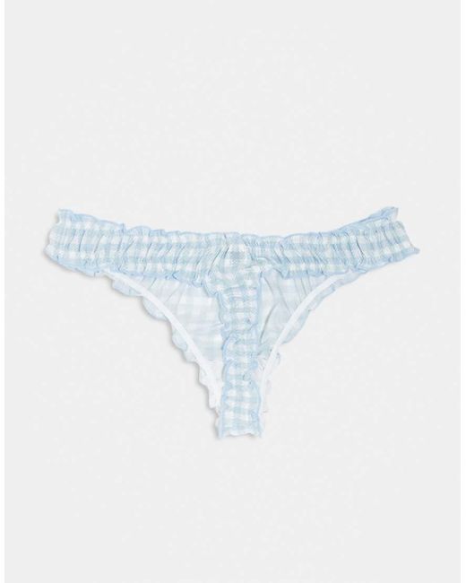 Confezione Da 3 Perizomi Elasticizzati di ASOS in Blue