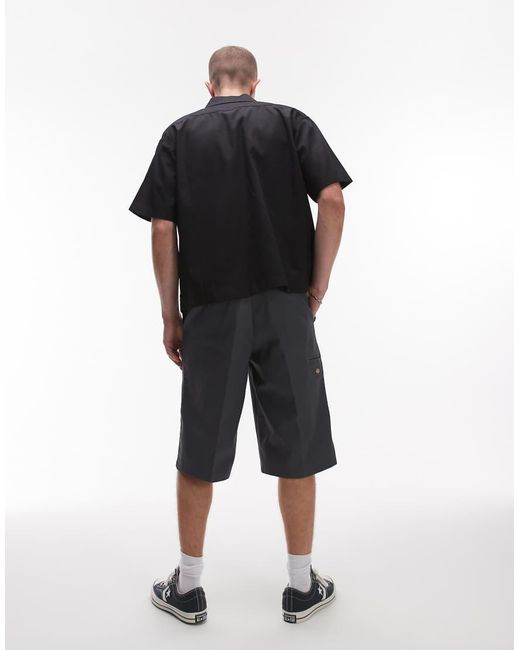 Dickies Blue 15 Inch Tailored Shorts for men