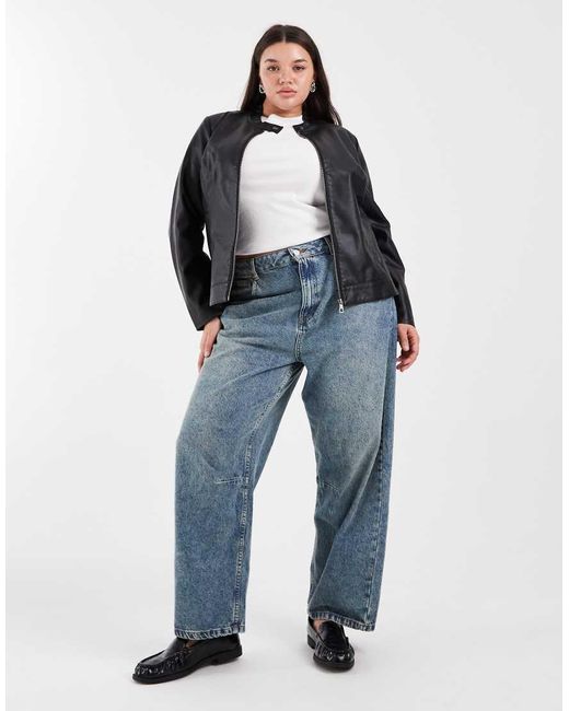 ONLY Black Faux Leather Jacket