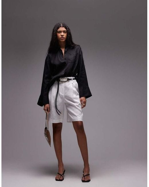 Camicia Oversize Nera di ARKET in Black