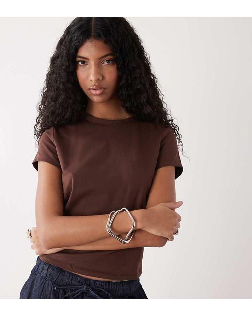 Collusion Brown Baby Tee