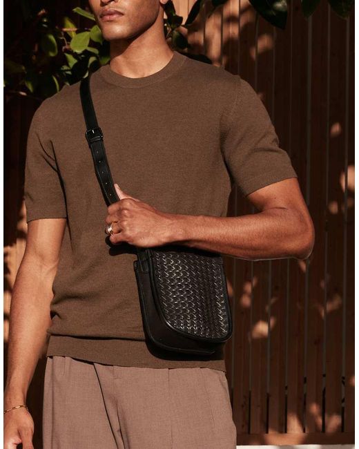 Borsa A Tracolla di ASOS in White da Uomo
