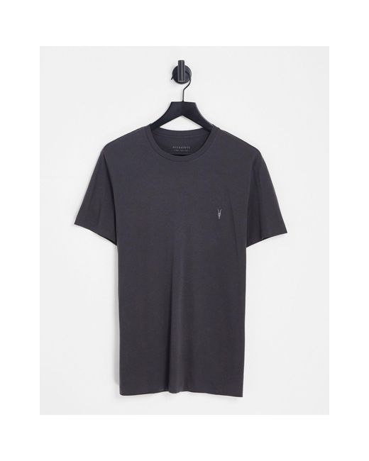 allsaints tonic ramskull logo t shirt