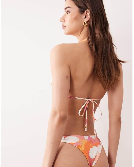 Wild Lovers Multicolor Peachy Bikini Bottom