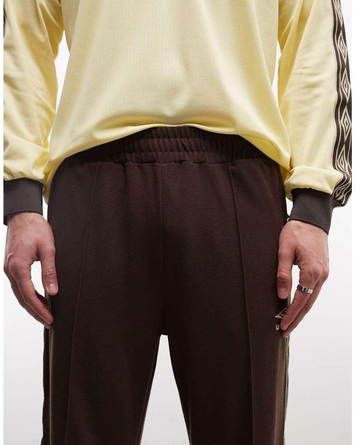 Umbro White Taped Track Pant for men