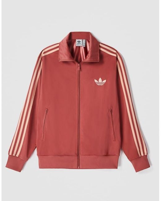 Adidas Originals Red X Asos Firebird Loose Track Top