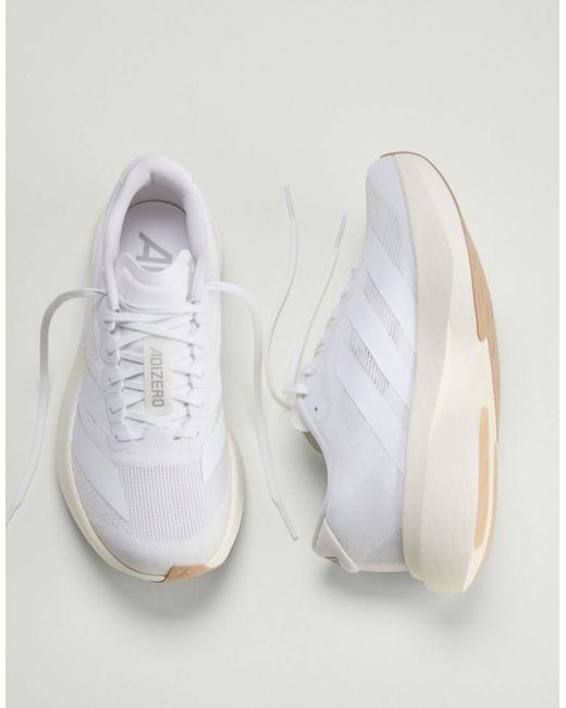 Adidas Originals White Adizero Evo Sl W