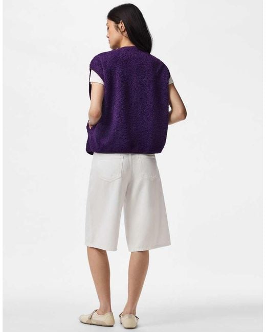 Pieces Purple Vest