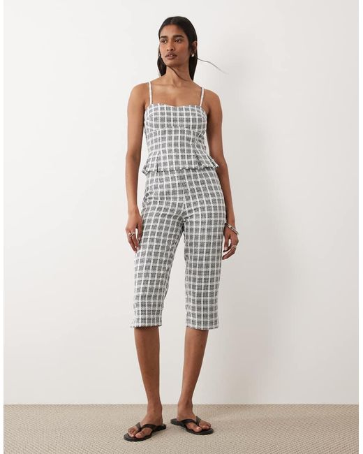 Miss Selfridge Gray Tailored Cami Co-Ord
