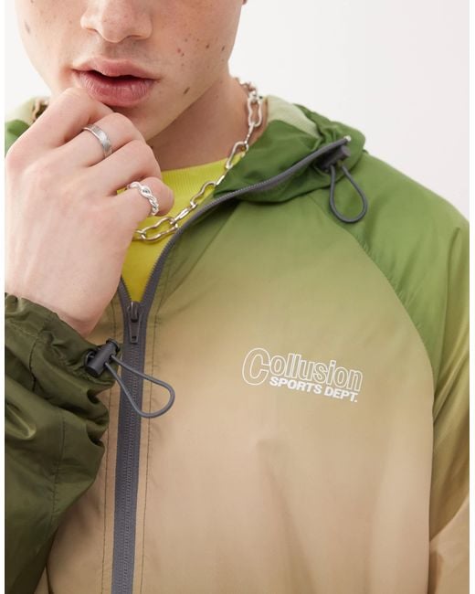Collusion – leichte jacke in Natural für Herren