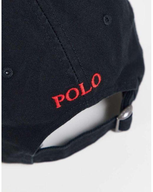 Polo Ralph Lauren Blue Icon Logo Baseball Cap for men