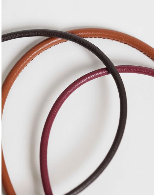 ASOS 3er-pack armband in White für Herren