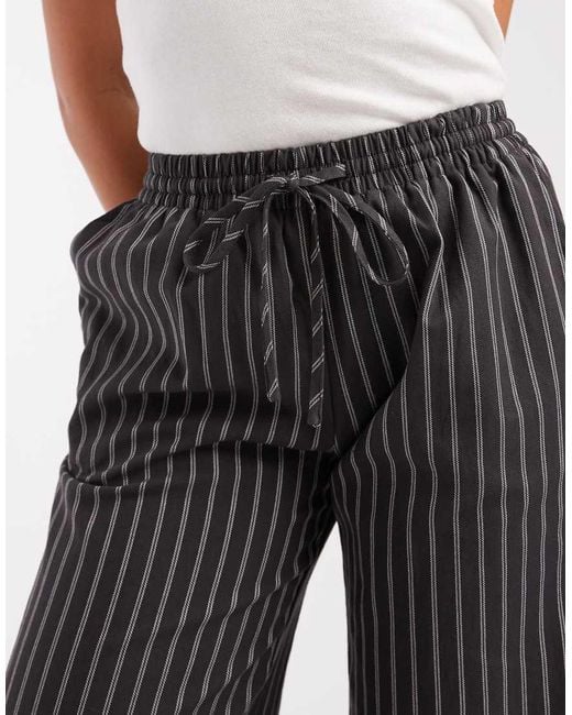 Daisy Street Gray Pull On Drawstring Trouser