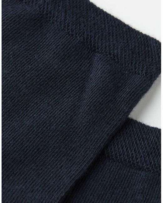 Calzedonia Blue Trim Detail Short Socks