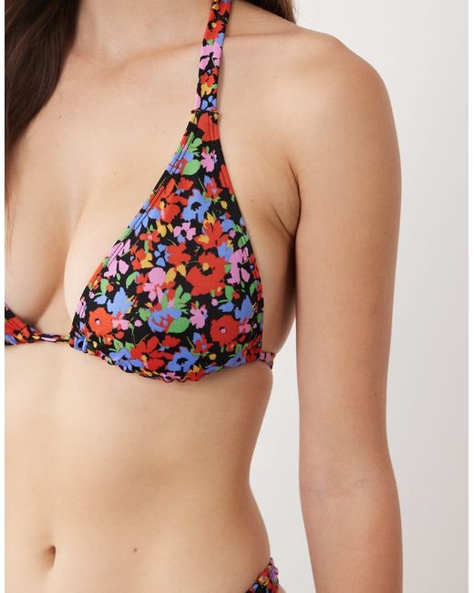 ASOS Natural Fuller Bust Jasmine Triangle Bikini Top