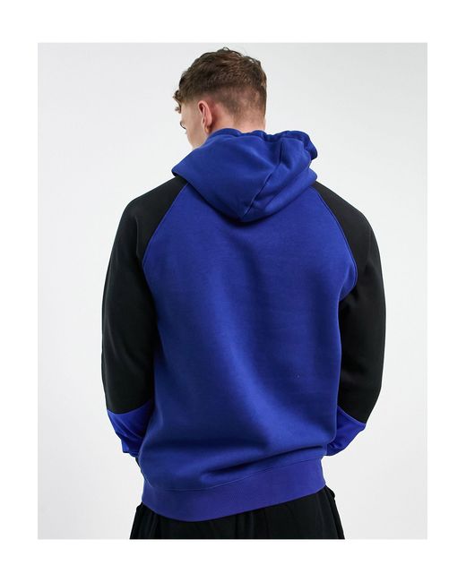 blocked hoodie