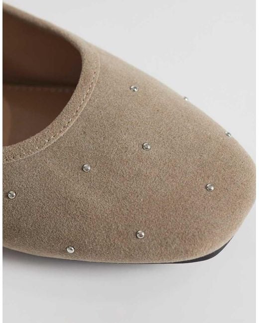 Cotton On White Frankie Ballet Pumps