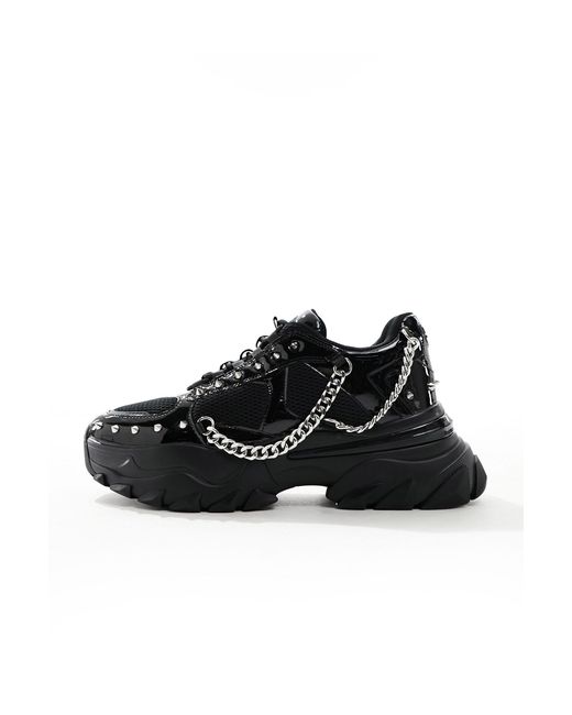 ASOS Black Chunky Trainers for men