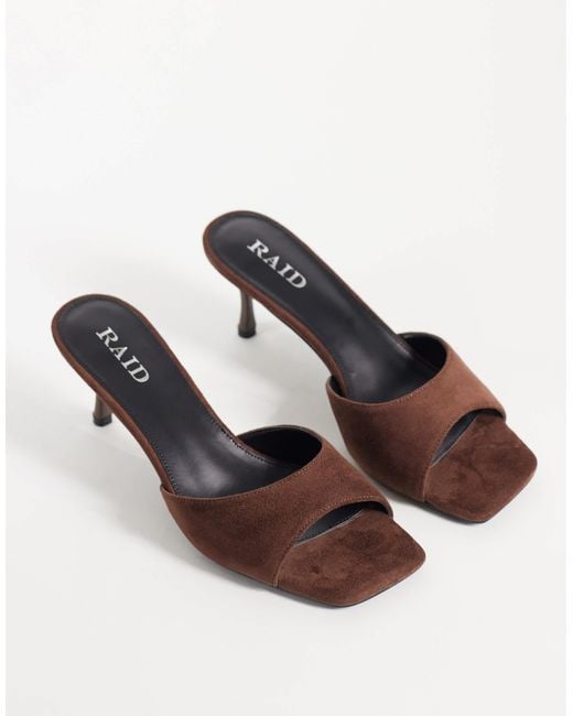 Raid Natural Cerese mules mit absatz