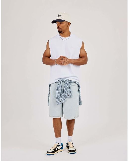 CERNUCCI White Logo Embroidered Tank for men