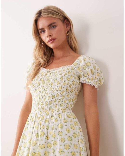 Nobody's Child Petite Natural Savanna Midi Dress