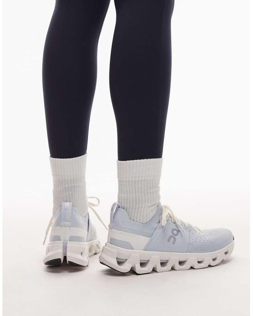 On Shoes Blue Cloudswift 4 Running Trainers