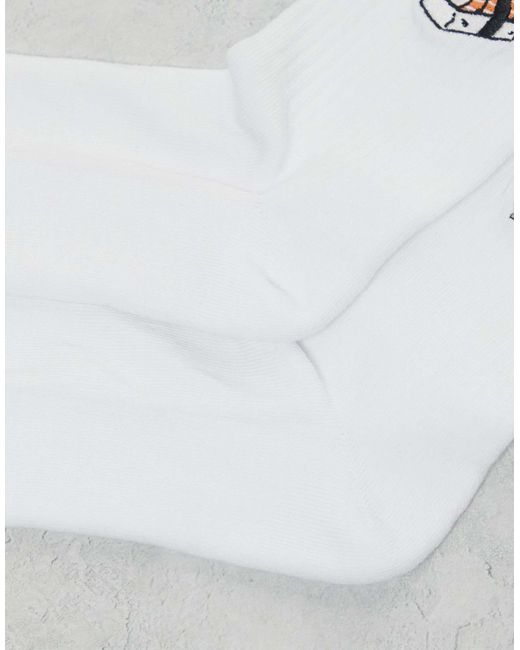 ASOS – 2er-pack socken in White für Herren