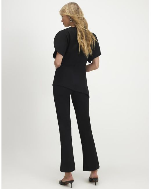 River Island Blue Cocoon Sleeve Split Hem Jumpsuit