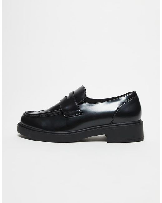 ASOS Black Chunky Loafers for men