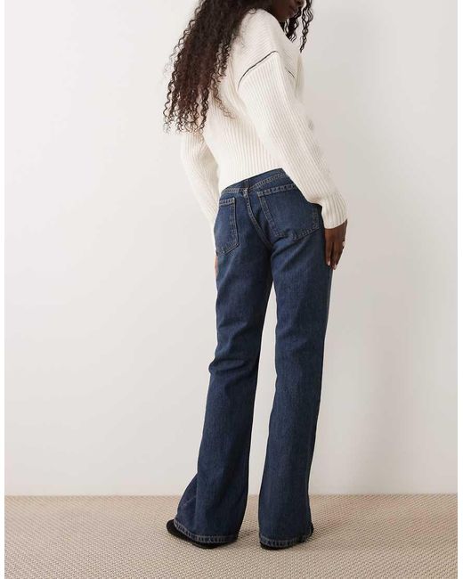 Mango Trini Flared Jeans in het Blue