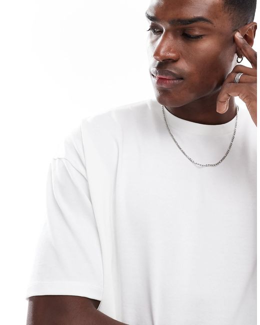 ASOS White Essential Relaxed T-shirt for men