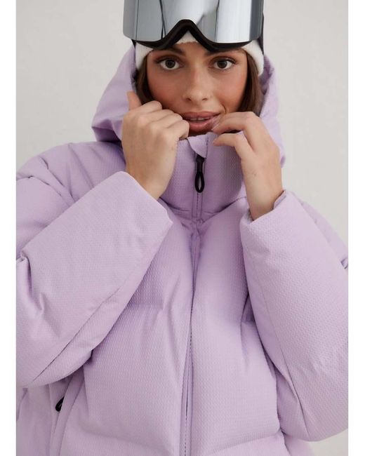 Aim'n Purple Pale Cortina Puffer Jacket
