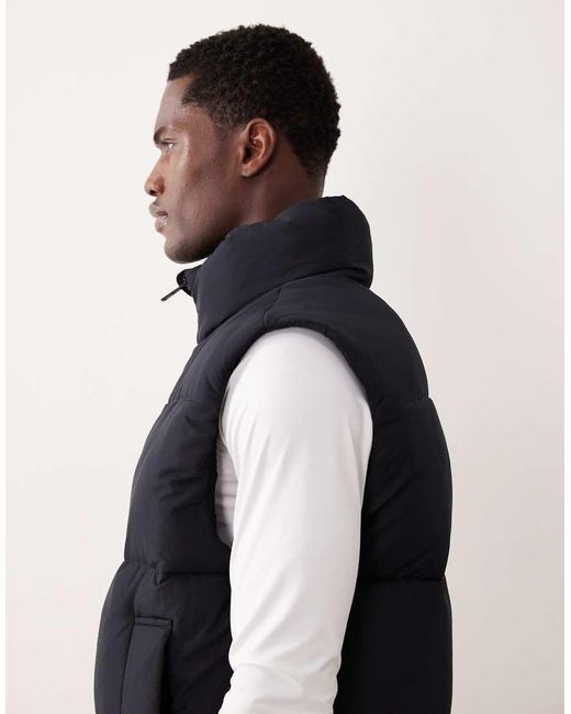 Abercrombie & Fitch Blue Ypb High Neck Gilet for men