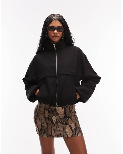ASOS Black Jersey Mini Skort