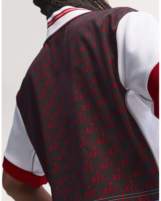 Adidas Originals Blue Arsenal Fc Places+Faces Lifestyler Jersey