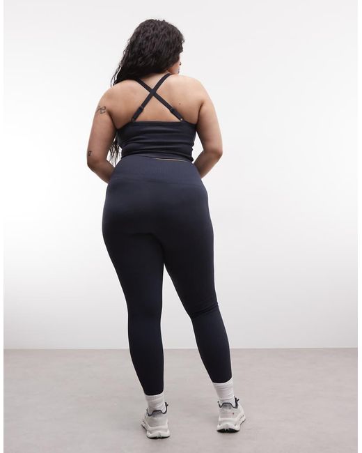 4505 Blue Curve Sculpting Seamless High Waist Gym legging