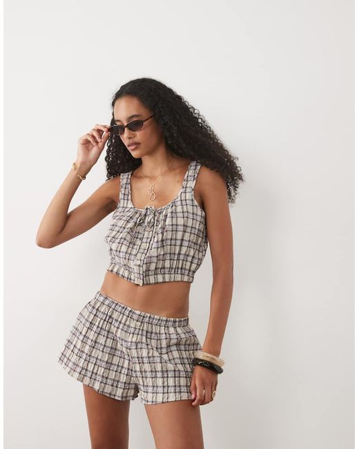 ASOS Natural Micro Boxer Short