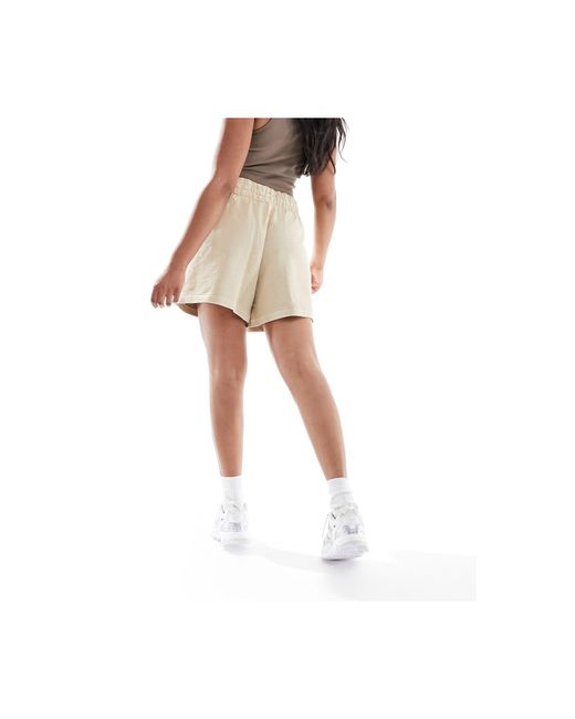 Adidas Originals White Essentials Jersey Shorts