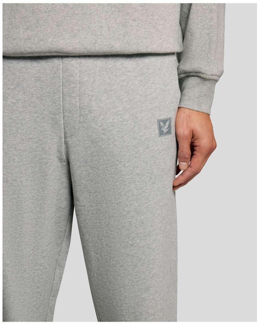 Lyle & Scott Gray Loungewear Loungewear Straight Leg Jogger for men