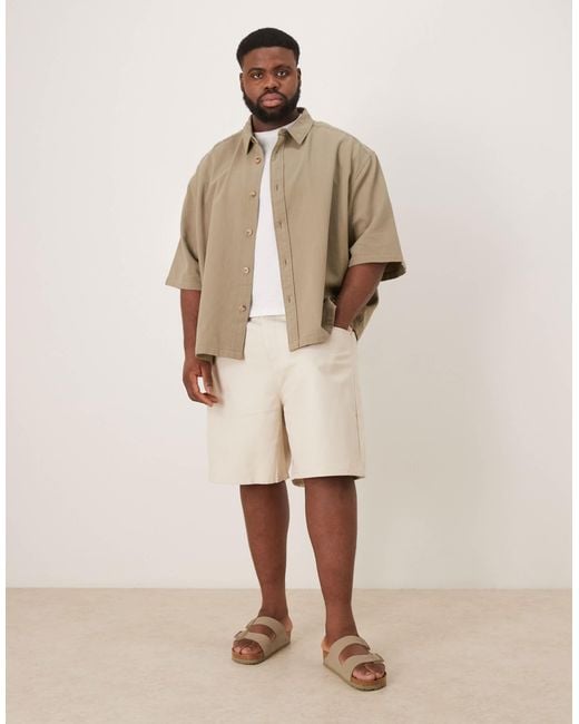ASOS White Jorts for men