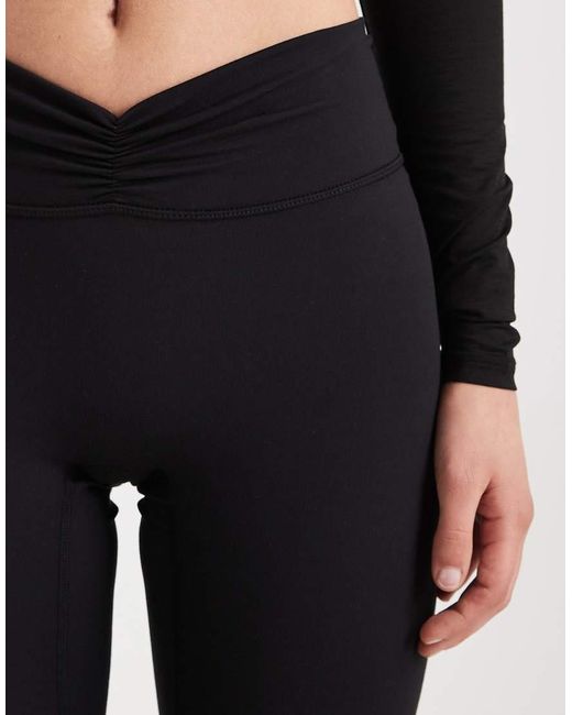 Cotton On White Ultra Luxe Invisible Scrunch Flare leggings
