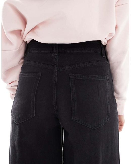 ASOS Zachte Jeans Met Wijde Pijpen in het Blue