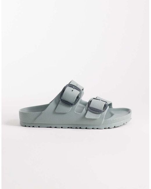 Birkenstock Gray Arizona Big Buckle Eva Sandals