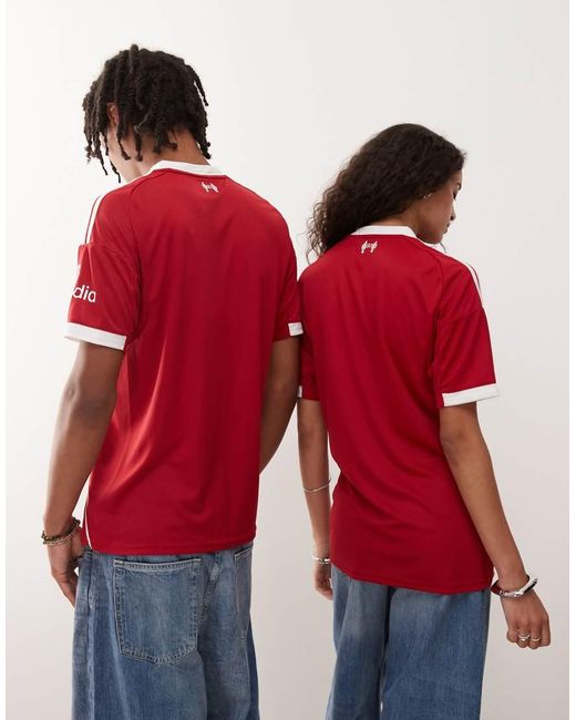 Adidas Originals Red Adidas Football Liverpool 25/26 Home Shirt